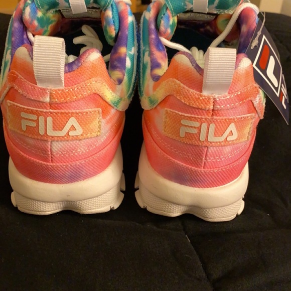 fila shoes womens rainbow
